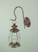 Red - Image 2 - Rustic Red Distressed Metal Wall-Mounted Lantern Candle Sconce - Vintage Charm for Western and Farmhouse