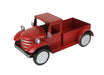 Red - Image 1 - Vintage Rustic Red Metal Antique Pickup Truck Planter: Charming Indoor and Outdoor Western Decor Accent,