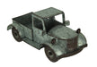 Silver - Image 1 - Rustic Charm: Galvanized Grey Metal Antique Truck Planter - A Nostalgic Touch for Indoor and Outdoor