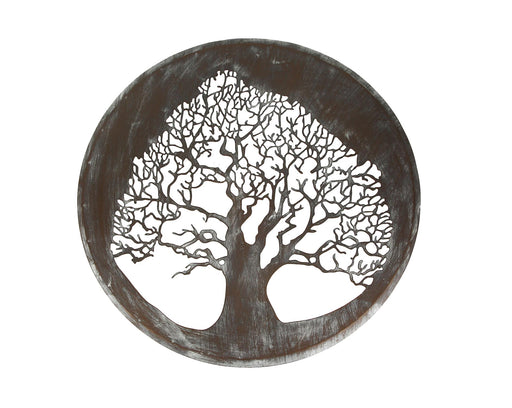 Metal Tree Decorative Wall Art Modern Home Decor Hanging Sculpture Decoration Image 1