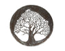 Metal Tree Decorative Wall Art Modern Home Decor Hanging Sculpture Decoration Image 1