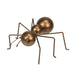 Set of 2 Metal Copper Ant Sculptures Home Garden Decor Indoor Outdoor Yard Art Image 2