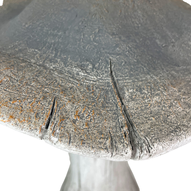 White - MGO - 17 inch - Image 3 - Mushroom Statue 17 inches  High, Large Magnesium Oxide Garden Sculpture, Indoor Outdoor