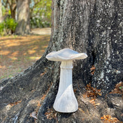 White - MGO - 17 inch - Image 5 - Mushroom Statue 17 inches  High, Large Magnesium Oxide Garden Sculpture, Indoor Outdoor