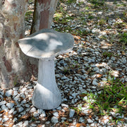 White - MGO - 17 inch - Image 6 - Mushroom Statue 17 inches  High, Large Magnesium Oxide Garden Sculpture, Indoor Outdoor