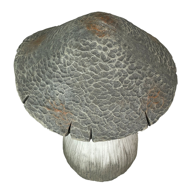 White - MGO - 14 inch - Image 10 - Mushroom Statue 14" High, Magnesium Oxide Garden Decoration, Heavyweight Rustic Sculpture