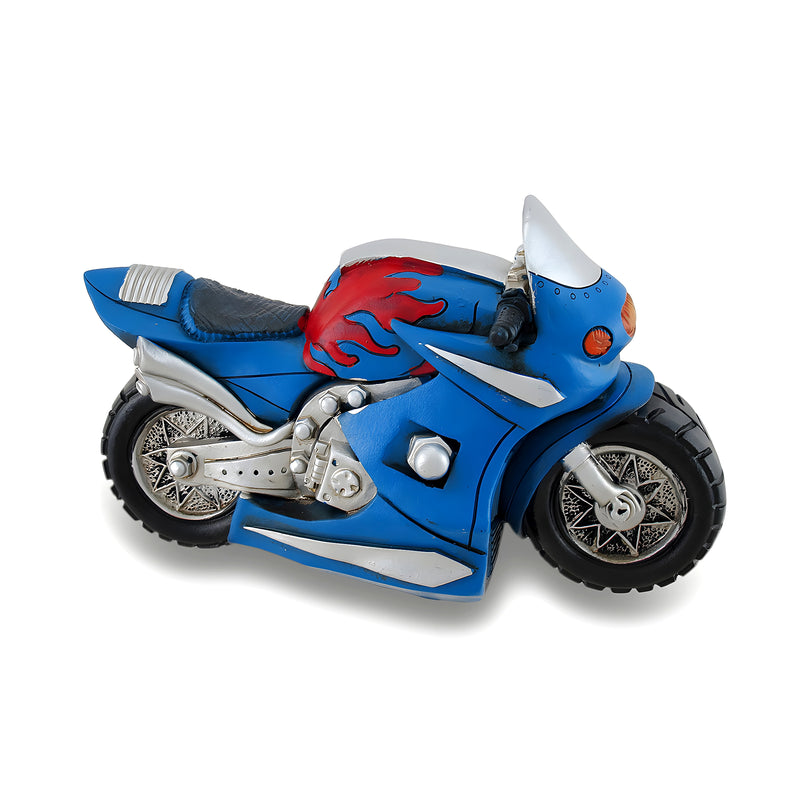 Blue - Image 2 - Sport Bike Motorcycle Motorbike Statue