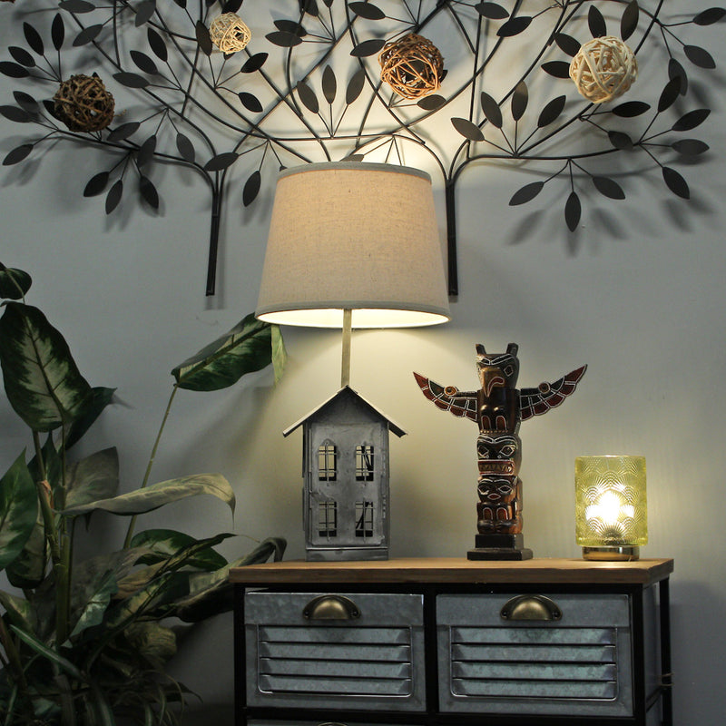 Spread Wings - Image 5 - Handcrafted Wooden Eagle Totem Statue: Intricately Carved with Tribal Designs and Dot-Painted