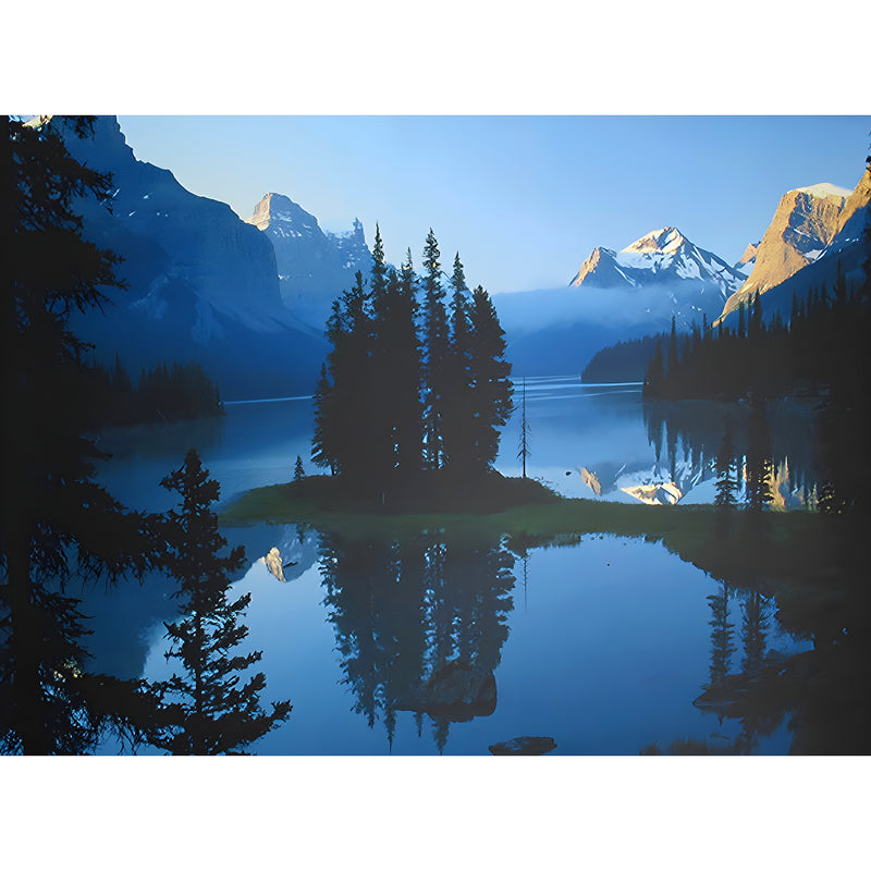 Maligne Lake Matted Print, Jasper National Park, 20 x 16 Inch Image 3