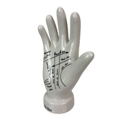 Hand - Image 7 - Zeckos Palmistry Hand Statue, White Glossy Ceramic Collectible Figurine, 8 Inch Freestanding Hand Sculpture