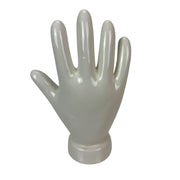 Hand - Image 3 - Zeckos Palmistry Hand Statue, White Glossy Ceramic Collectible Figurine, 8 Inch Freestanding Hand Sculpture