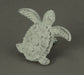 White - Image 4 - Set of 12 Distressed White Finish Cast Iron Sea Turtle Drawer Pulls for Decorative Coastal Cabinets and