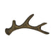 Set of 6 Antique Bronze Finish Cast Iron Deer Antler Drawer Pulls – Perfect for Cabinets and Dressers, 6.25 Inches Long,