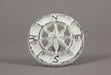 White - Image 10 - Set of 12 Antique White Cast Iron Nautical Compass Rose Cabinet Pulls or Drawer Knobs - 2 Inches in
