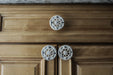 White - Image 8 - Set of 12 White Cast Iron Nautical Compass Rose Cabinet Hardware Knobs Drawer Pull Handle Room Décor