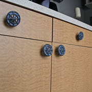 Light Blue - Image 5 - Set of 12 Light Blue Cast Iron Nautical Compass Rose Drawer Pulls: Functional and Stylish Hardware