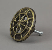 Bronze - Image 5 - Set of 12 Compass Rose Drawer Pulls, Bronze 2.25 Inch Diameter