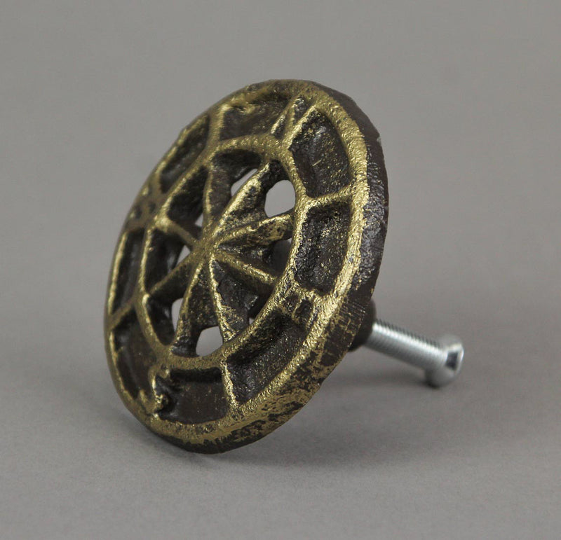 Bronze - Image 5 - Set of 12 Compass Rose Drawer Pulls, Bronze 2.25 Inch Diameter
