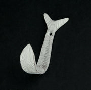 Nautical - Image 4 - Set of 4 Coastal Color Cast Iron Flipping Fish Decorative Wall Hooks - 4 Inches High - Perfect for