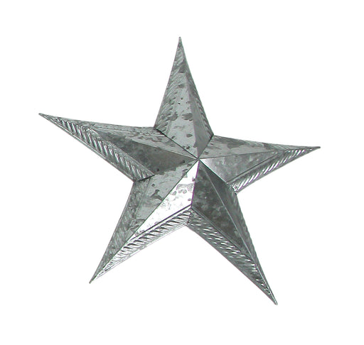 12 Inch Star Galvanized Metal Wall Art Indoor/Outdoor Home Hanging Decor Rustic Farmhouse Americana Accent Decoration Image 1