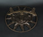 Bronze - Image 6 - Bronze Finish Cast Iron Sun Face Garden Hose Holder - 12 Inches in Diameter - Decorative Wall-Mounted