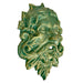Green - Image 2 - Cast Iron Celtic Green Man Wall Décor Art Hanging | Antiqued Verdigris Green Finish | Symbol of Rebirth and