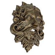 Bronze - Image 2 - Cast Iron Celtic Green Man Wall Décor Art Hanging - Bronze Finish - Symbol of Nature's Rebirth and Growth