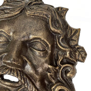Bronze - Image 3 - Cast Iron Celtic Green Man Wall Décor Art Hanging - Bronze Finish - Symbol of Nature's Rebirth and Growth