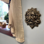 Bronze - Image 5 - Cast Iron Celtic Green Man Wall Décor Art Hanging - Bronze Finish - Symbol of Nature's Rebirth and Growth