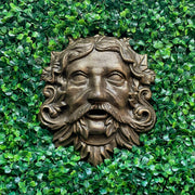 Bronze - Image 7 - Cast Iron Celtic Green Man Wall Décor Art Hanging - Bronze Finish - Symbol of Nature's Rebirth and Growth