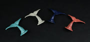 Multicolored - Image 8 - Set of 4 Cast Iron Whale Tail Wall Hooks Nautical Decorative Towel or Coat Hanging Beach House