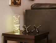 Gray - Image 2 - Retro Matte Grey Cast Iron Giant Jack Decorative Bookends. Whimsical Table Sculptures or Functional Door