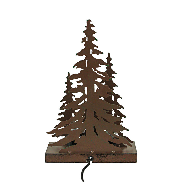 Forest Stroll - Image 3 - Rustic Metal Bigfoot Forest Stroll Accent Lamp Decorative Sasquatch Home Decor