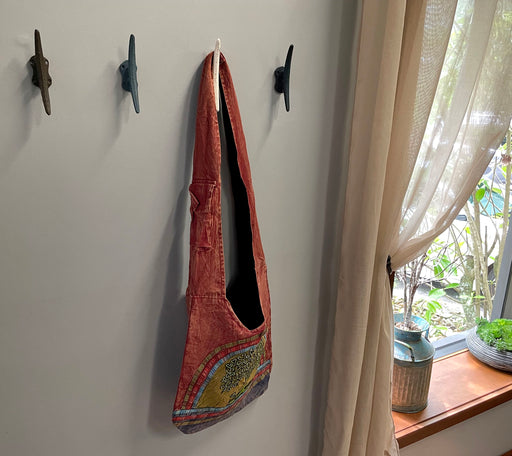Set of 4 Boat Cleat Wall Hooks, Weathered Coastal Colors, 5.75 Inch Image 2