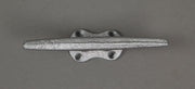 Silver - Image 5 - Set of 4 Metallic Silver Finish Cast Iron Boat Cleat Wall Hooks / Drawer Pulls Cabinet Handles - Nautical