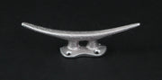 Silver - Image 3 - Set of 4 Metallic Silver Finish Cast Iron Boat Cleat Wall Hooks / Drawer Pulls Cabinet Handles - Nautical