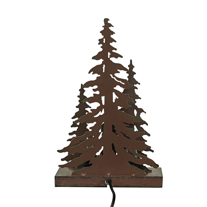 Flippin Bird - Image 3 - Rustic Metal Naughty Bigfoot In Forest Accent Lamp Decorative Sasquatch Home Decor