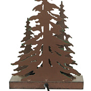 Flippin Bird - Image 6 - 12.25-Inch Rustic Metal Naughty Bigfoot in Forest Accent Lamp: Whimsical Sasquatch Home Decor Adding