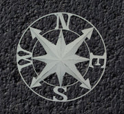 White - Image 4 - Distressed White Finish Metal Nautical Compass Rose Wall Hanging - Timeless Coastal Elegance for Your Home