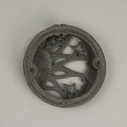 Zeckos Enchanting Bronze Cast Iron Doorknocker - Decorative Sun, Moon, and Stars Knocker Design for Rustic Front Door Decor -