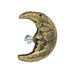 Gold - Image 9 - Set of 6 Gold Cast Iron Crescent Moon Face Drawer Pulls Decorative Cabinet Knobs Celestial Décor