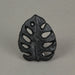Black - Image 4 - Set of 6 Black Cast Iron Monstera Leaf Drawer Pulls Decorative Cabinet Knobs Tropical Décor