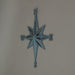 Grey - Image 5 - Blue-Grey Cast Iron Nautical Compass Rose Wall Hanging Sculpture Coastal Home Decor Art