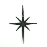Silver - Image 4 - Set of 6 Metallic Silver Cast Iron Starburst Wall Hangings - Mid Century Modern 8 Pointed Stars for
