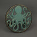 Green - Image 4 - Verdigris Octopus Hose Hanger - Cast Iron Decorative Wall-Mounted Garden Hose Holder - 12-Inch Diameter -