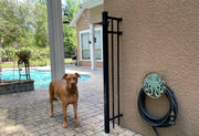 Green - Image 2 - Zeckos Verdigris Octopus Garden Hose Hanger - Cast Iron Decorative Wall-Mounted Holder - 12-Inch Diameter -