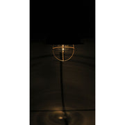 Set of 2 Antique Dark Brown Finish Farmhouse Battery Operated LED Indoor / Outdoor Pendant Lights with Timers -  Hanging