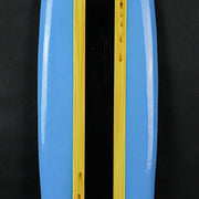 Blue - Image 5 - Striped Wooden Surfboard Wall Hanging 39 inch Beach Décor