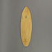 Set Of 2 Hand Carved Tropical Leaf Surfboard Wall Art 20 In Image 6