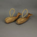 Set of 2 Handmade Teak Wood Carved Whale Bookends/Doorstops With Rope Handles Image 4